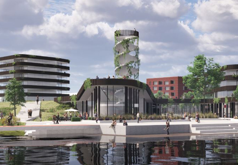 Nieuw winkelcentrum De Groote Wielen in Rosmalen geopend in 2023